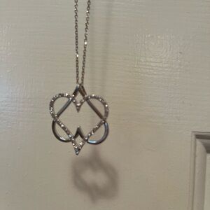 Heart Sterling Silver Unique Necklace